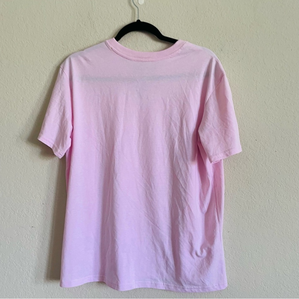 Strawberry shortcake woman’s graphic tee size L pink strawberry feminine casual - Picture 5 of 7